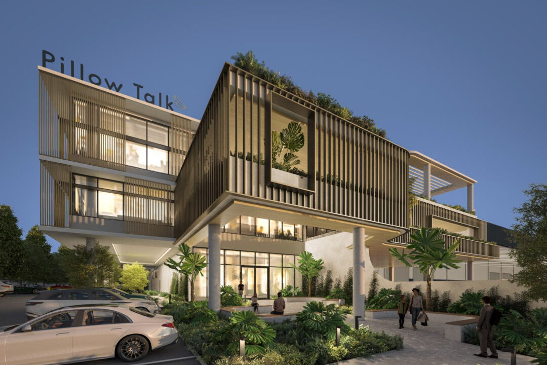 Pillow Talk Headquarters & Warehouse / Hutchies