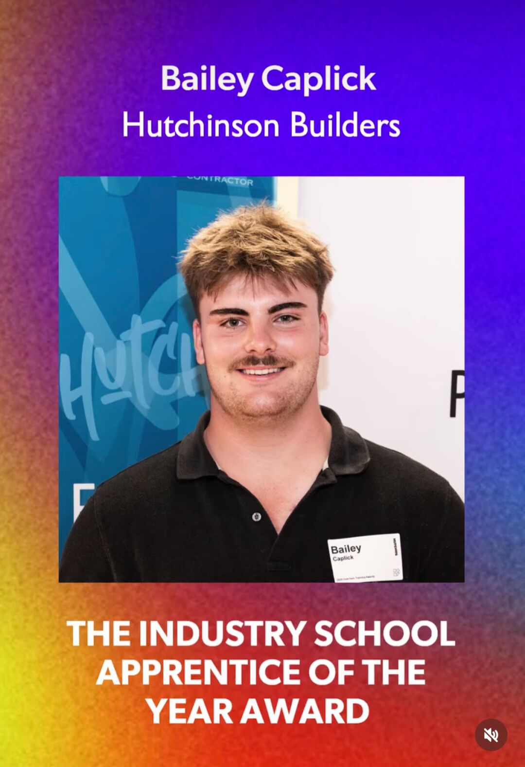 Apprentice of the Year honour for Bailey Caplick