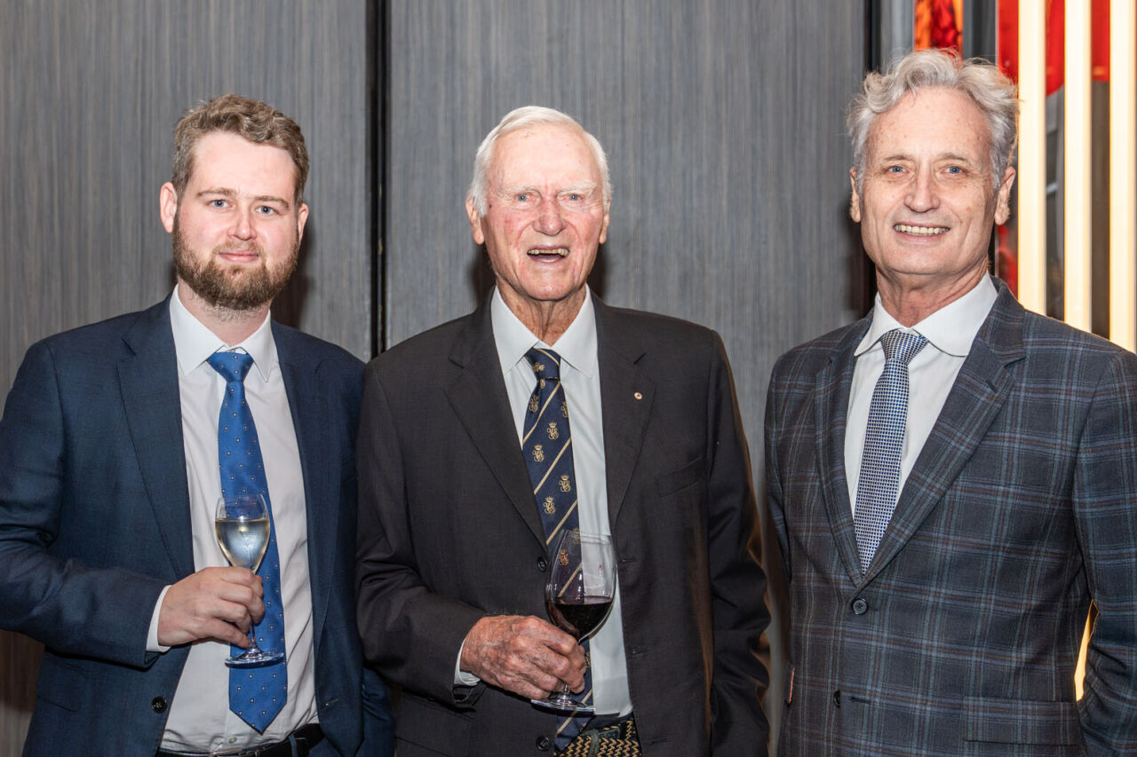 Left to right / Jack Hutchinson Jnr, Jack Hutchinson Snr & Scott Hutchinson