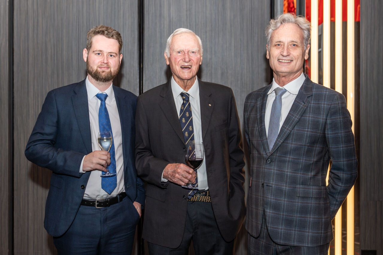 Left to right / Jack Hutchinson Jnr, Jack Hutchinson Snr & Scott Hutchinson