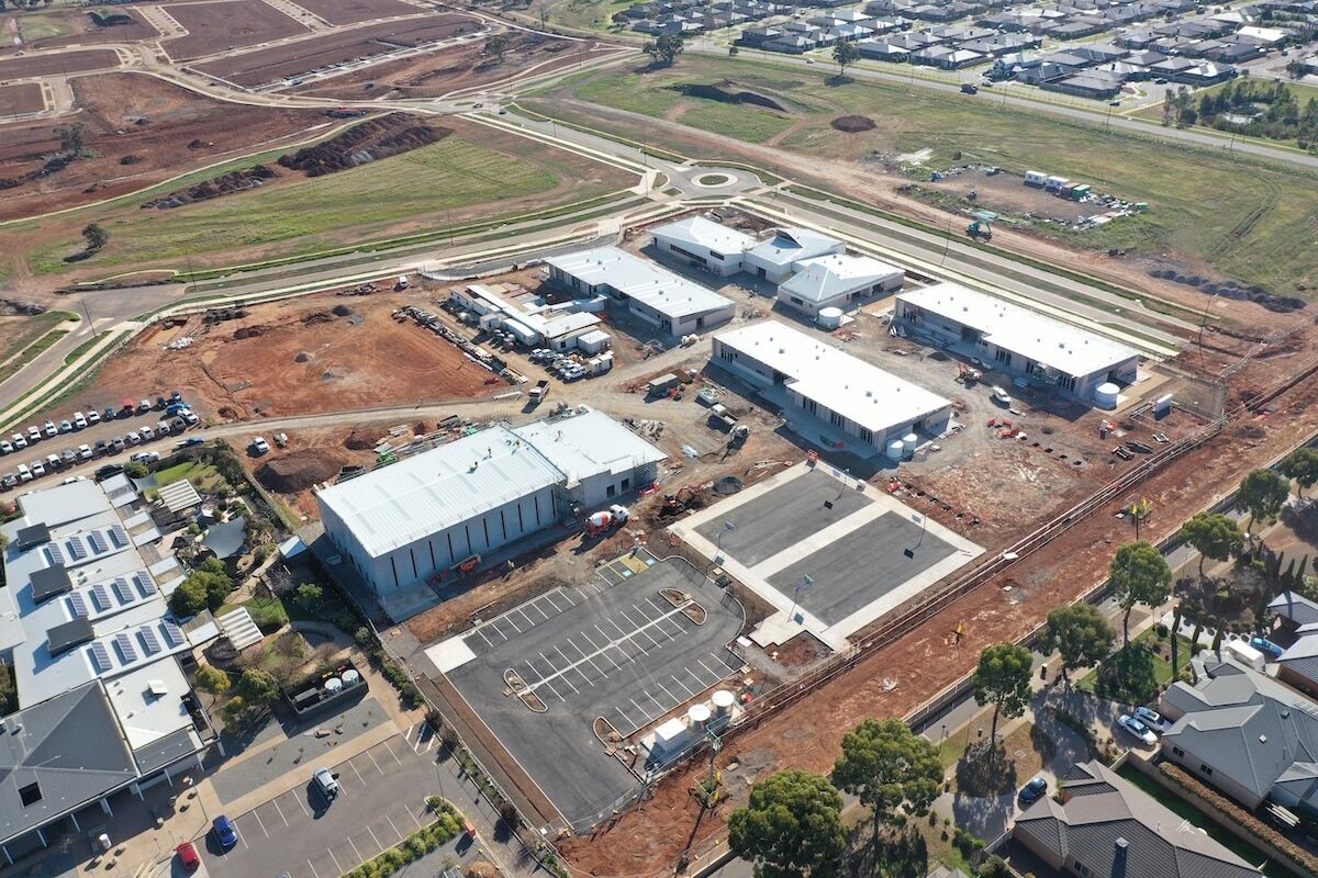 Binap Primary School is one of the Victorian School Building Authority projects being undertaken by Hutchinson Builders.