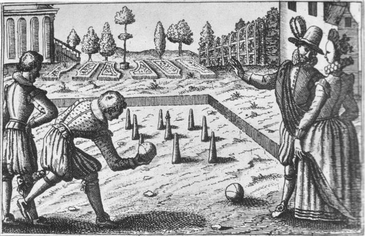 Games loving Elizabethans were the ancestors of today's pinball wizards