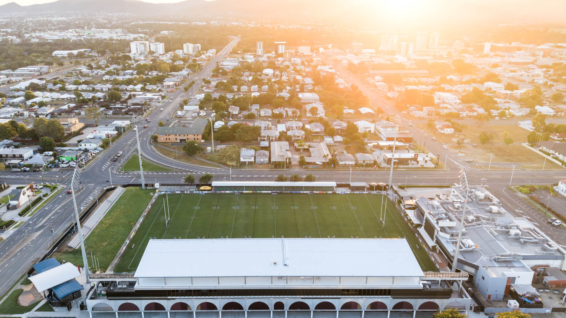Browne Park Stadium Western Grandstand