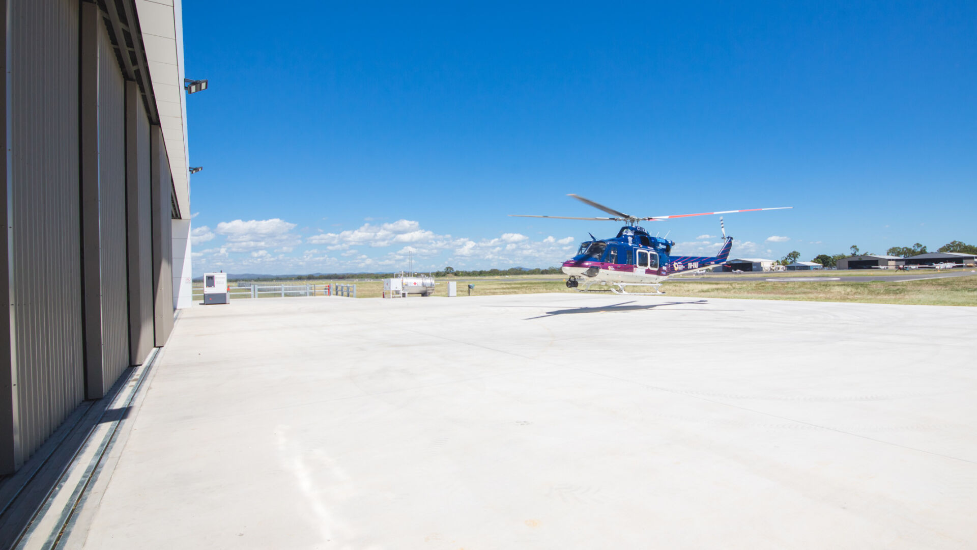 RACQ Capricorn Helicopter Rescue Service Hangar