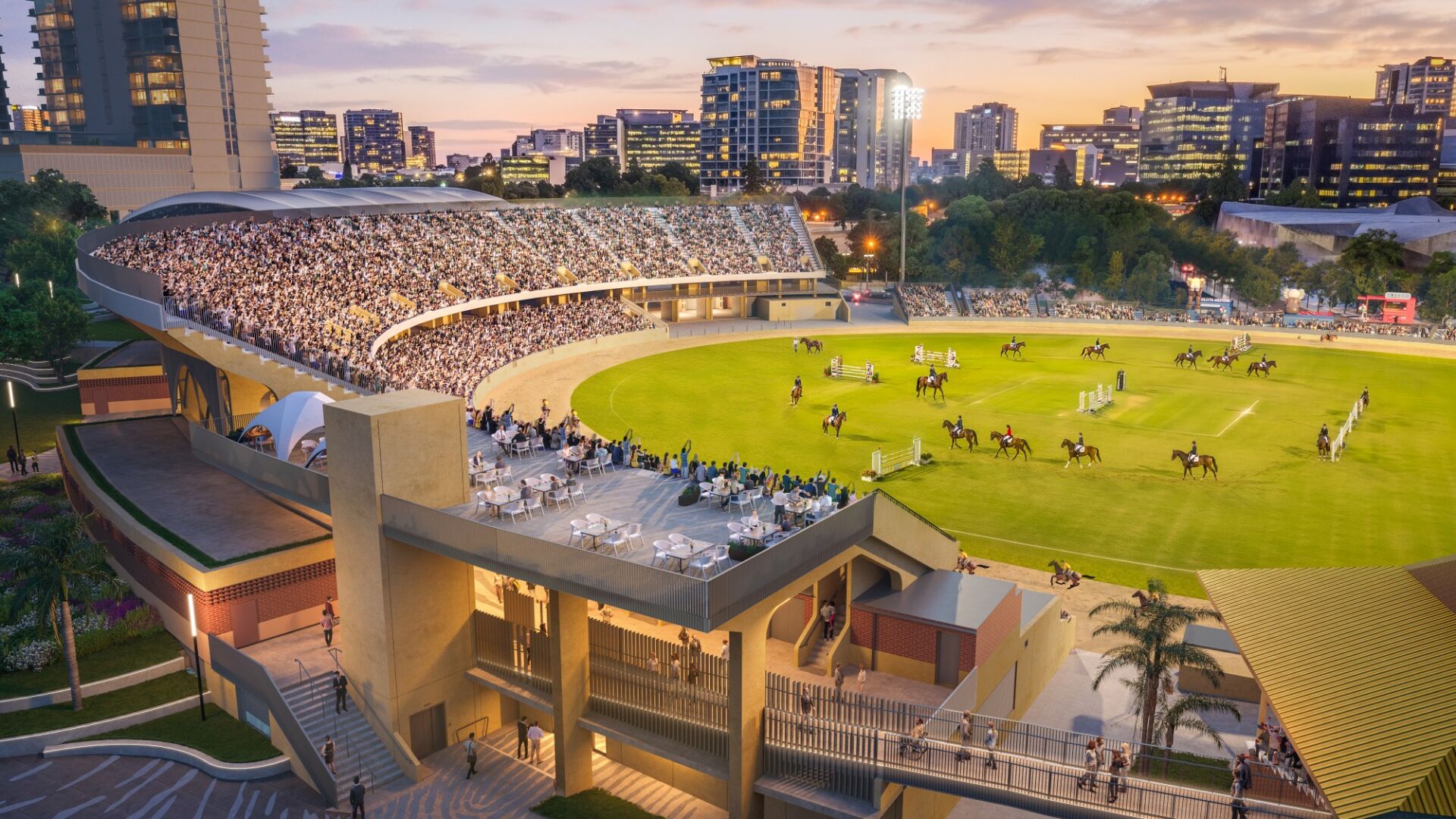 RNA Brisbane Showgrounds Main Arena Upgrade