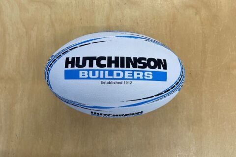 Hutchies' rugby ball