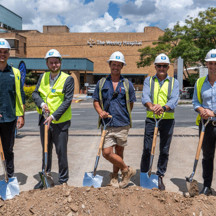 The Wesley Hospital expansion begins