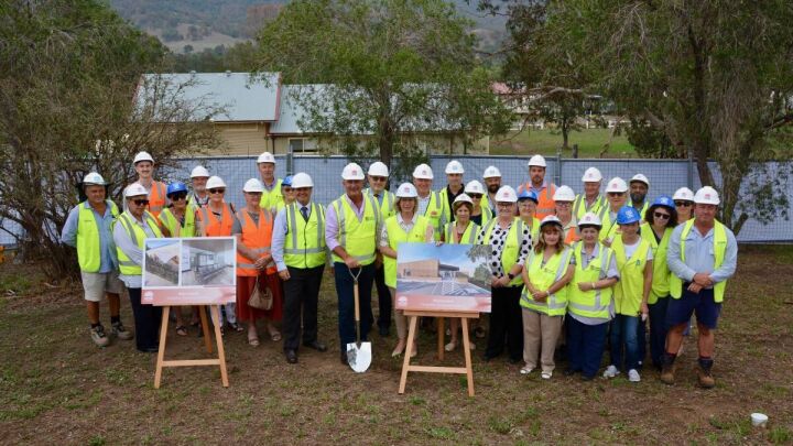 State government turns first sod on Murrurundi Hospital Redevelopment project
