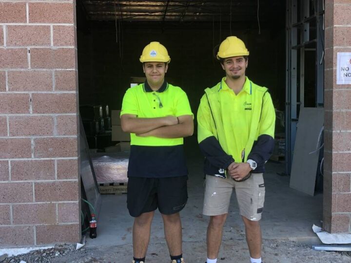 Griffith Base Hospital redevelopment is taking shape with the help of some dedicated trainees